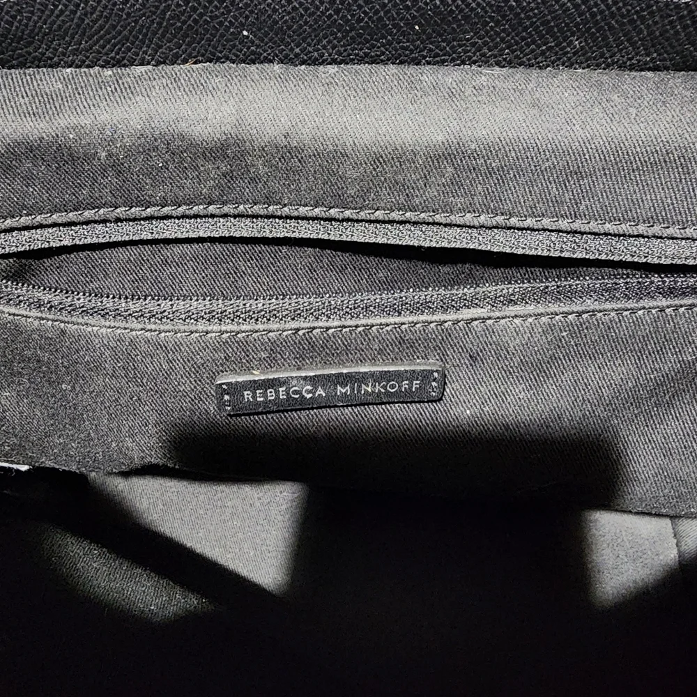 REBECCA MINKOFF Black Satchel/Crossbody Bag - NWOT - Picture 2 of 6